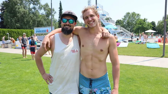 Zahlreiche Besucher ließen sich die 1. "Tramp Diving Show" nicht entgehen 