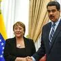 UNO-Menschenrechtskommissarin Michelle Bachelet und Venezuelas Präsident Nicolás Maduro