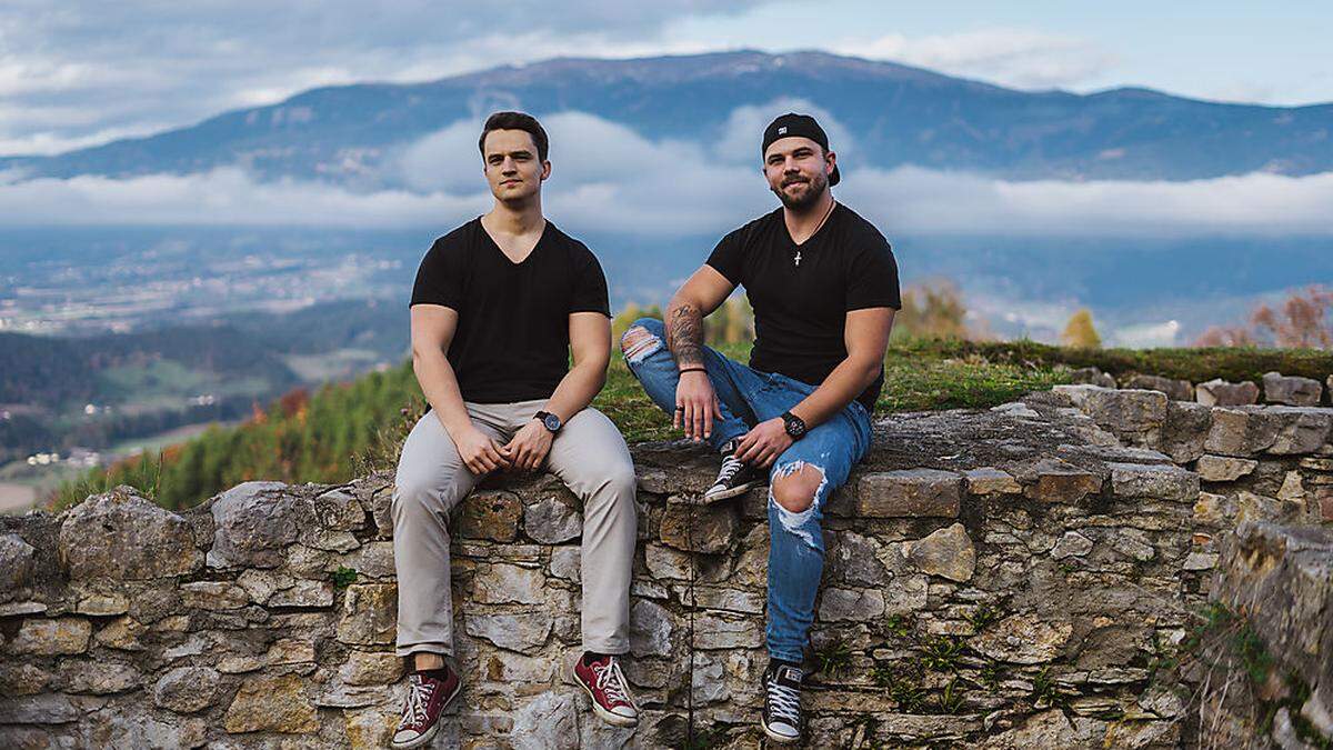 Daniel Rus (rechts) und David Schneider sind &quot;Brüder fürs Leben&quot;