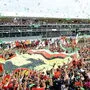 Das Fahnenmeer könnte es heuer in Monza zum letzten Mal geben