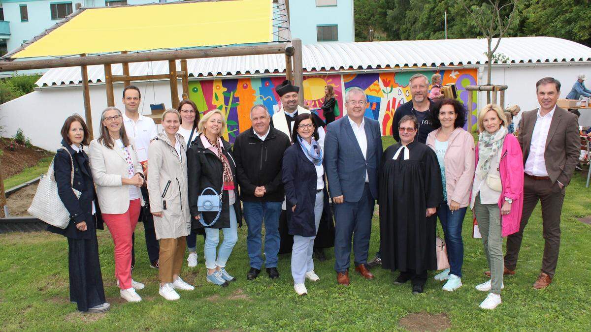 Der Kinderspielplatz im Bunsenweg wurde vor kurzem eröffnet