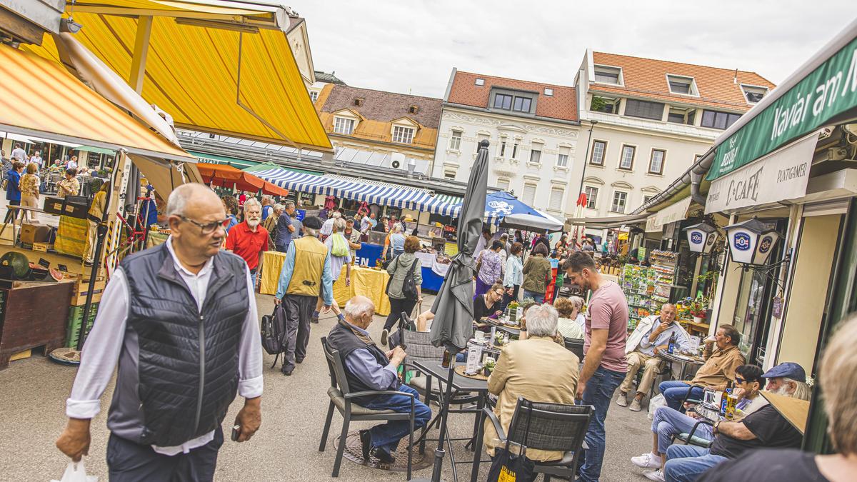 Am Benediktinermarkt war die Stimmung schon besser