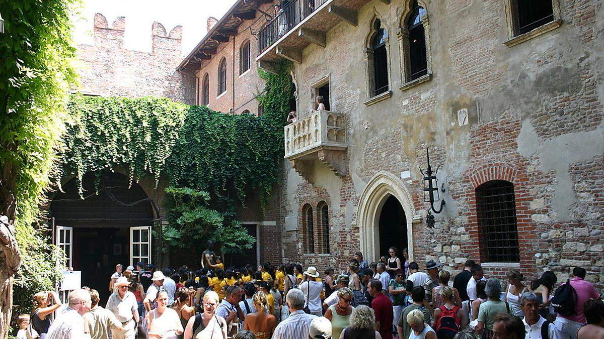 Der Balkon in Verona 