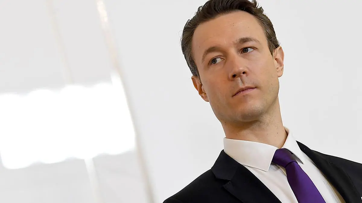 Finanzminister Gernot Blümel 