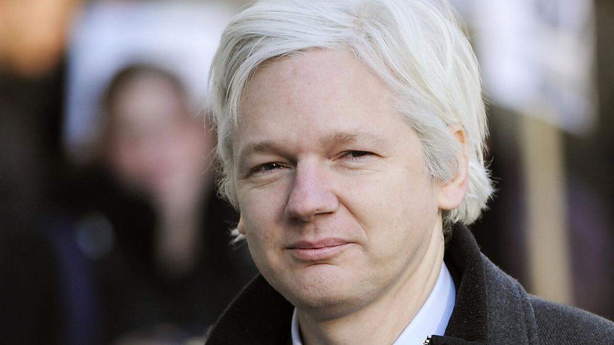 Julian Assange im Februar 2012