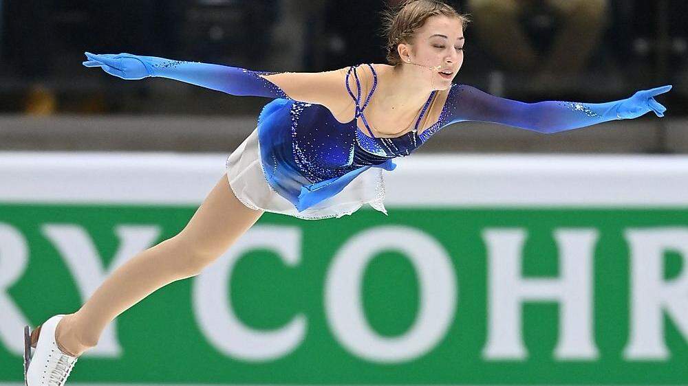 Olga Mikutina wurde bei der Eiskunstlauf-EM in Tallinn 15.
