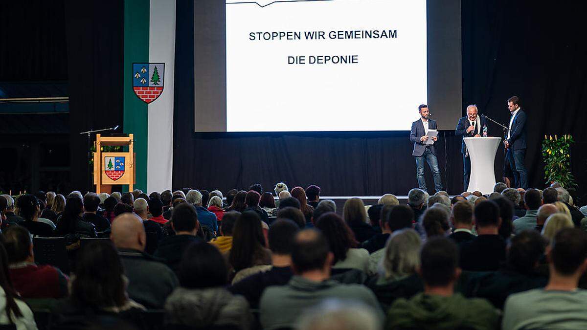 In der Premstättner Halle wurde heftig diskutiert