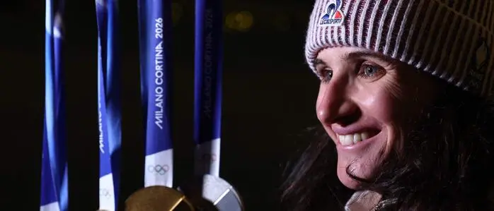 Julia Simon räumte bei den Spielen in Mailand Cortina ab