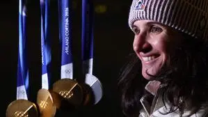 Julia Simon räumte bei den Spielen in Mailand Cortina ab