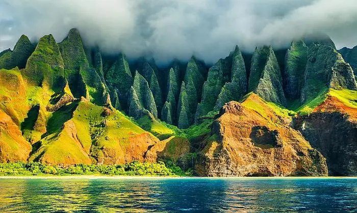 Die Na-Pali-Küste auf Kauai
