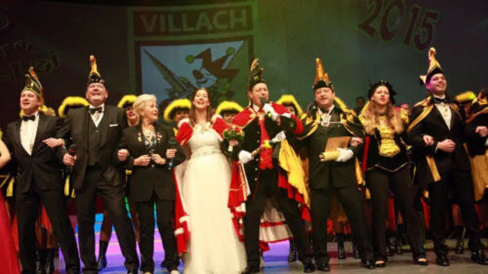 So fröhlich sieht man die Faschingsgilde dieser Tage nicht