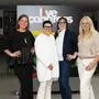 Alexandra Wurm, Sonja Haingartner, Julia Neußl und Andrea Lassacher von Frau in der Wirtschaft Leoben