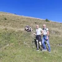Wandern liebt die Familie Neuherz auch heute noch, auch wenn sie jetzt auf etwas flachere Routen setzt