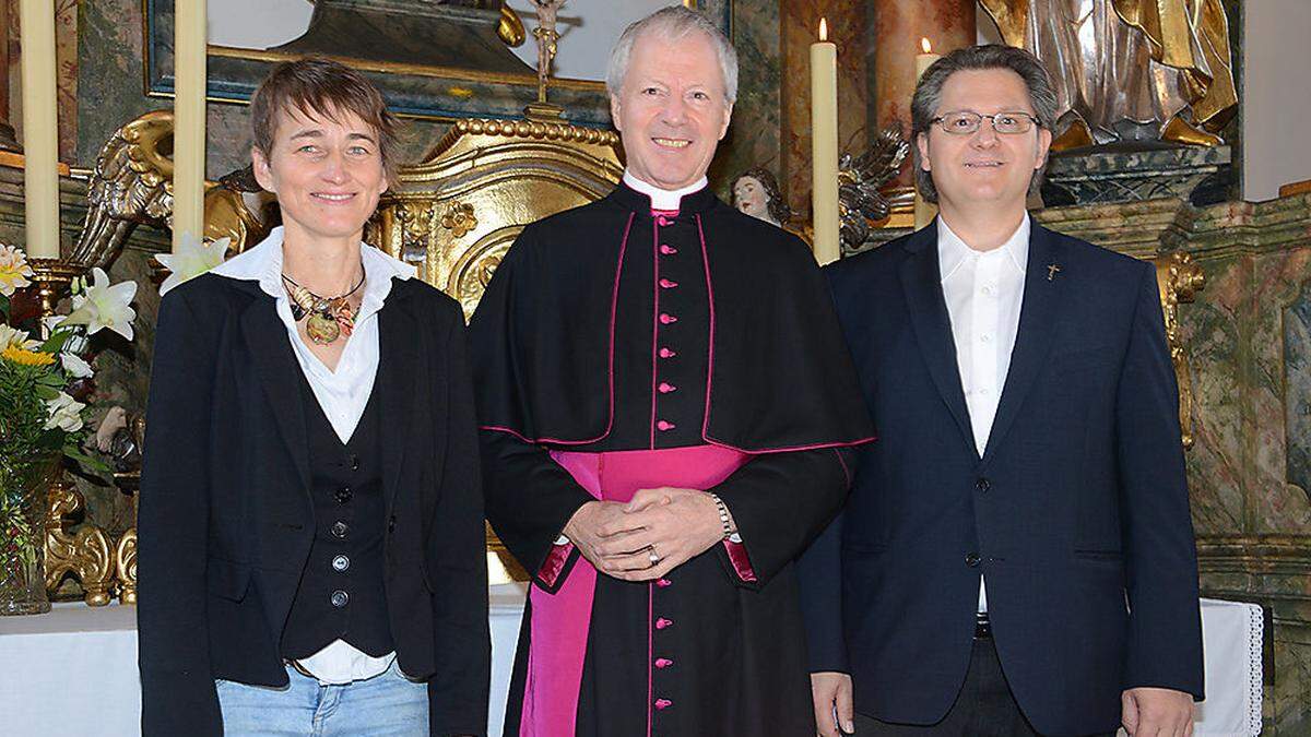 Barbara Velik, Engelbert Guggenberger und Johann Sedlmaier