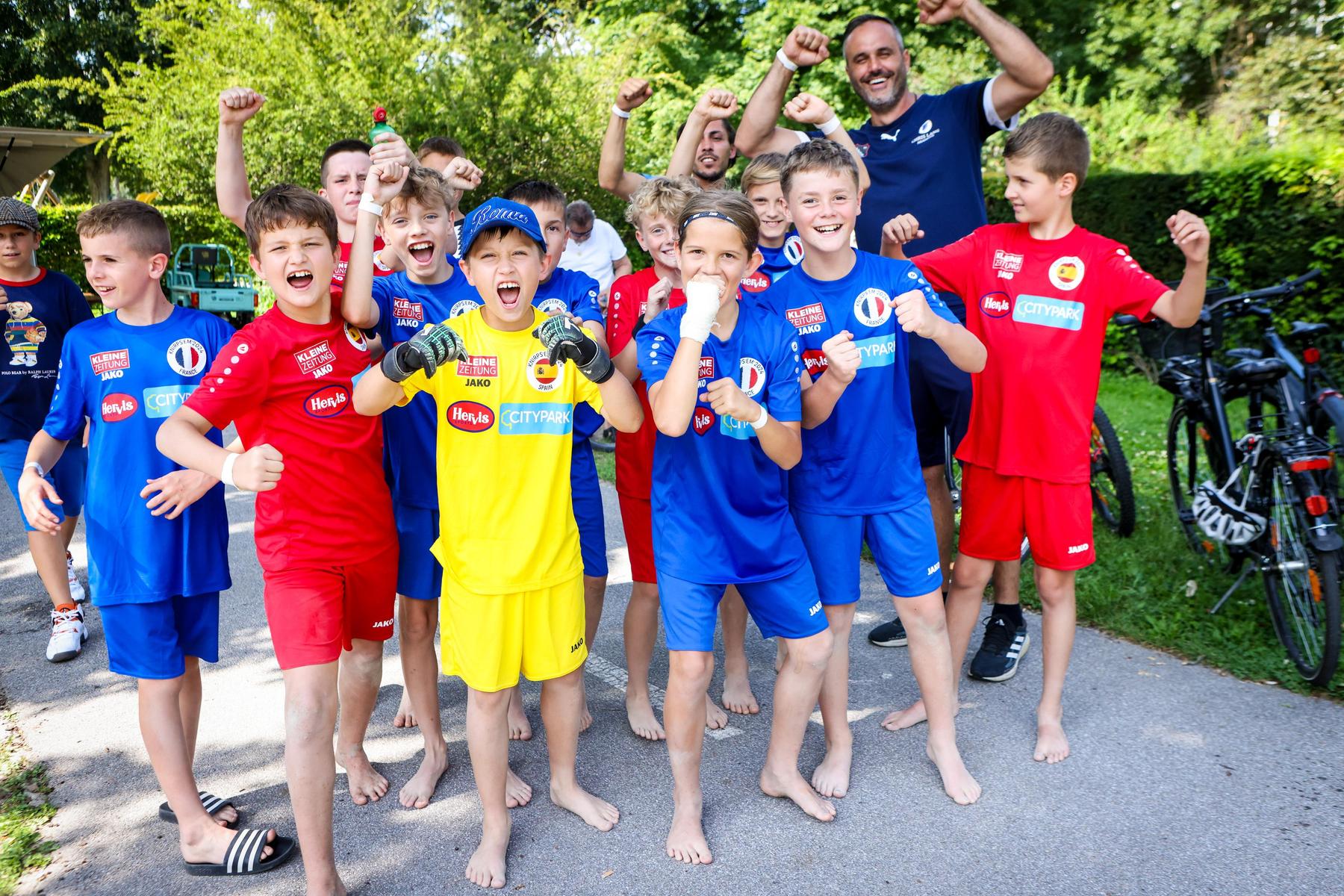 Graz: So viel Einsatz zeigten die Kinder beim Kleine-Zeitung-Knirps-Turnier