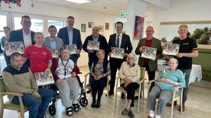 Vertreter der Sportunion, Seniorenbund und Politik bei der Projektpräsentation im  Seniorenzentrum Tillmitsch