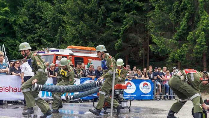 Kellerberg wurde zum Mittelpunkt des Feuerwehrsports