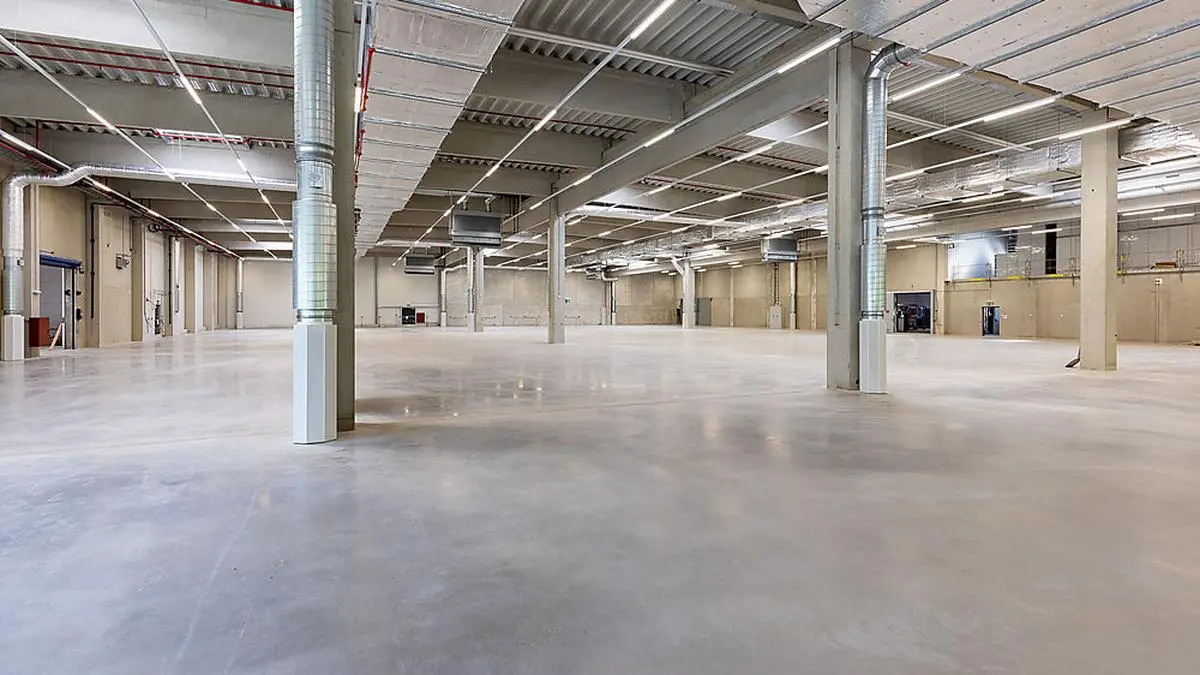 Die neue Halle in Werndorf