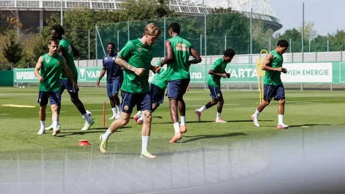Klarer Fokus beim Abschlusstraining im Wiener Prater: Rapid will keine bösen Überraschungen zulassen
