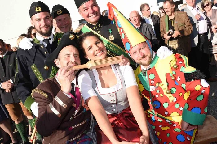 Auch die Hüttenberger Reiftänzer waren mit von der Partie