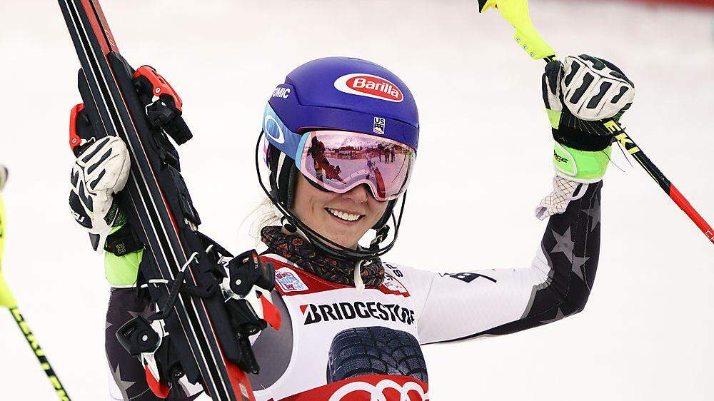 Mikaela Shiffrin jubelte in Courchevel über ihren 50. Weltcupsieg, den 35. im Slalom