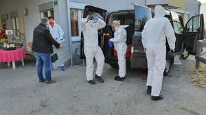 Am Montagvormittag wurde der komplette "Tannenhof" - Personal und Bewohner - dem PCR-Test unterzogen