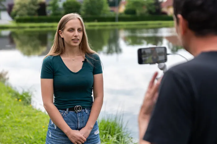 Direkt nach der Matura ist Melanie Schlein in die Fischzucht ihrer Familie eingestiegen.