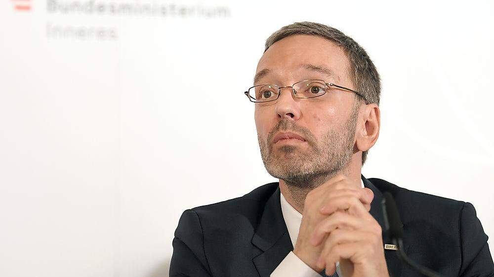  Innenminister Herbert Kickl (FPÖ) 