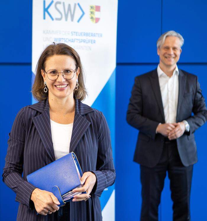 Führungswechsel: Kristin Grasser wird Präsidentin, Peter Katschnig tritt in nach elf Jahren als Präsident den Hintergrund und wird Vizepräsident