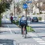 Das Radwegenetz spielt eine zentrale Rolle bei der Wahl der Verkehrsmittel