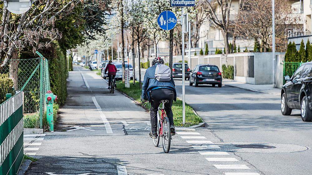 Das Radwegenetz spielt eine zentrale Rolle bei der Wahl der Verkehrsmittel