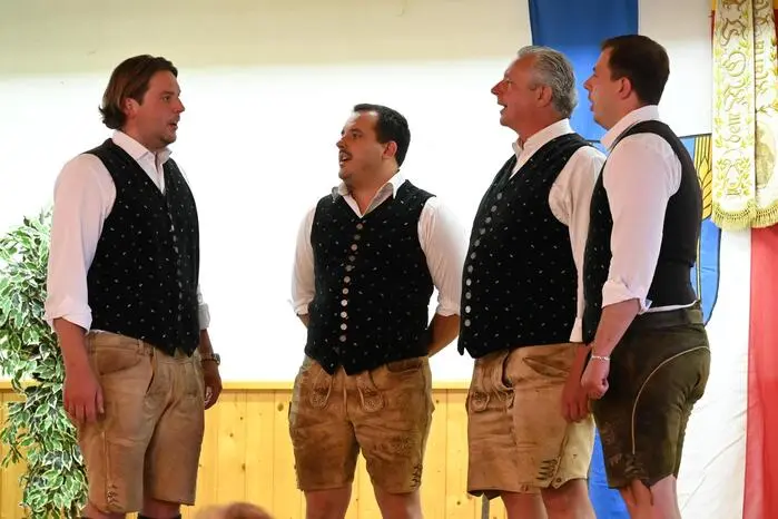 Simonhöhe-Quartett unter der Leitung von Paul Kogler.