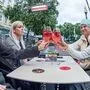 Auch Gastgärten werden wieder öffnen.