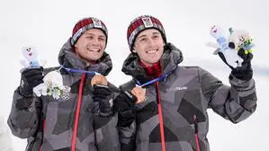 Johannes Lamparter und Stefan Rettenegger holten die Bronzemedaille