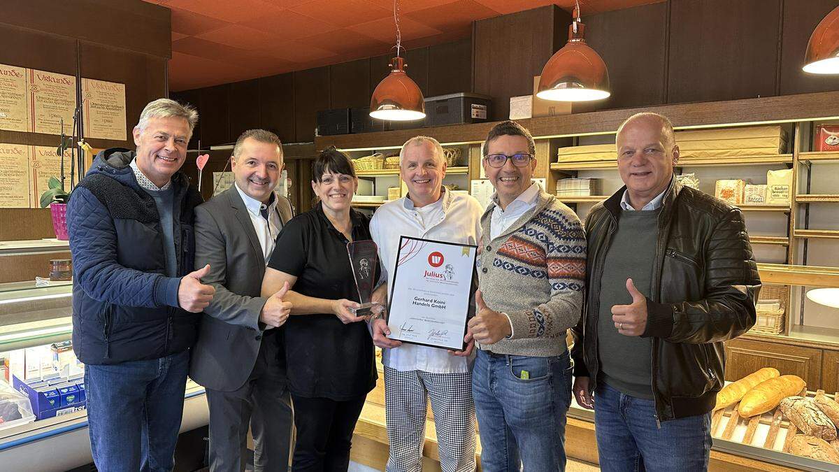 Unter den Preisträgern ist die Bäckerei Gerhard Koini aus Kapfenberg