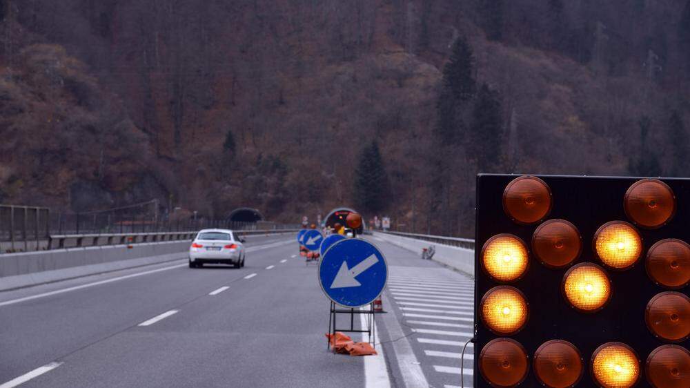 An der Autobahn A23 zwischen Tarvis und Udine wird wieder gearbeitet (Archivfoto)