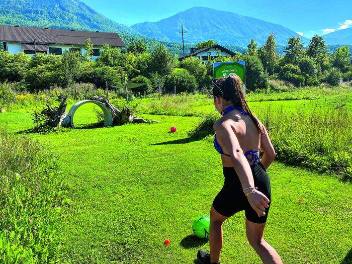 Beim Fußballgolf ist Spaß vorprogrammiert 