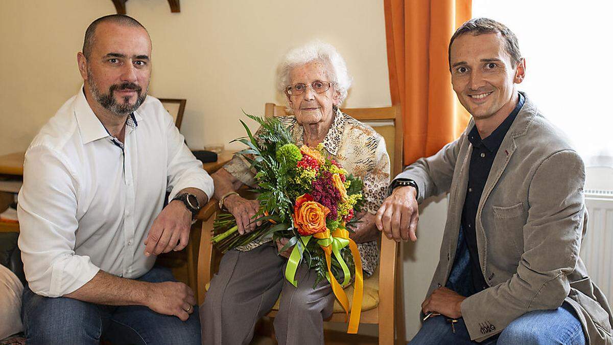 Erik Lasaridis, Erna Zirbisegger, Stefan Petz