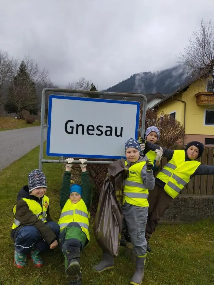 In Gnesau finden immer wieder gemeinsame Flurreinigungen statt