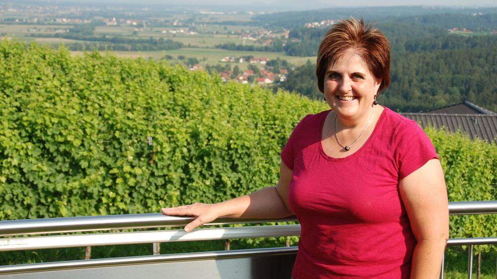 Ein Lieblingsplatz von Silvia Renhart ist der Buschenschank Greitbauer am Dietenberg