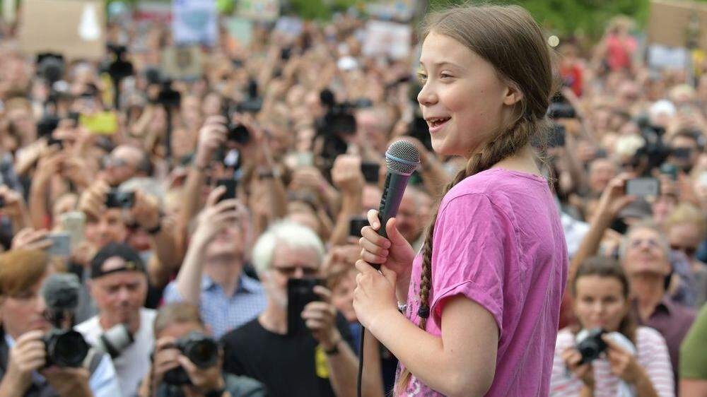 Greta Thunberg in Berlin: Wir werden nie aufhören