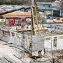 Auf dieser Baustelle ereignete sich der tödliche Arbeitsunfall 