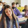 Yelyzaveta Melnyk aus der Ukraine besucht seit Montag das Gymnasium St. Veit