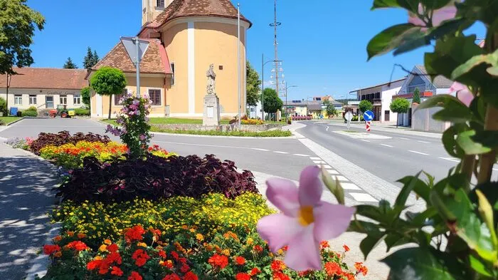 Wunderschön sind die Blumen in Bad Loipersdorf, fünf völlig verdiente Floras