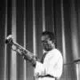 Miles Davis bei einem Konzert im Jahr 1971 