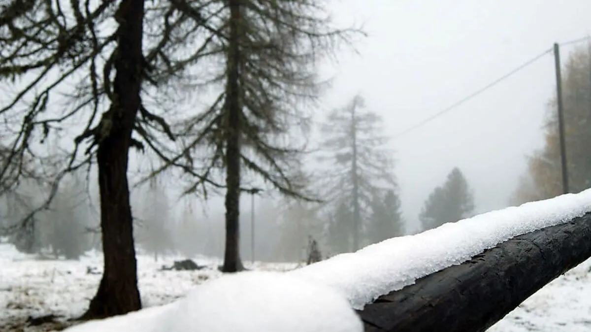 Auch die Hochrindl ist schon "angezuckert"
