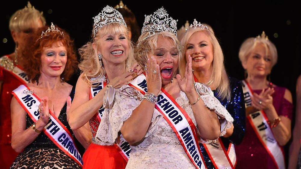 Carolyn Slade Harden freute sich wie bei einer Miss-Wahl üblich