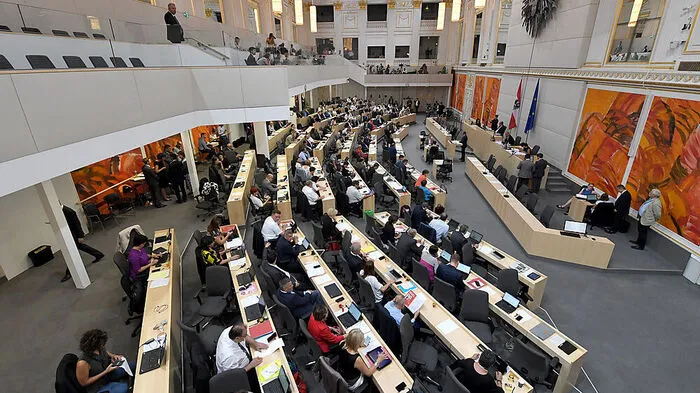 Das Plenum des Nationalrats
