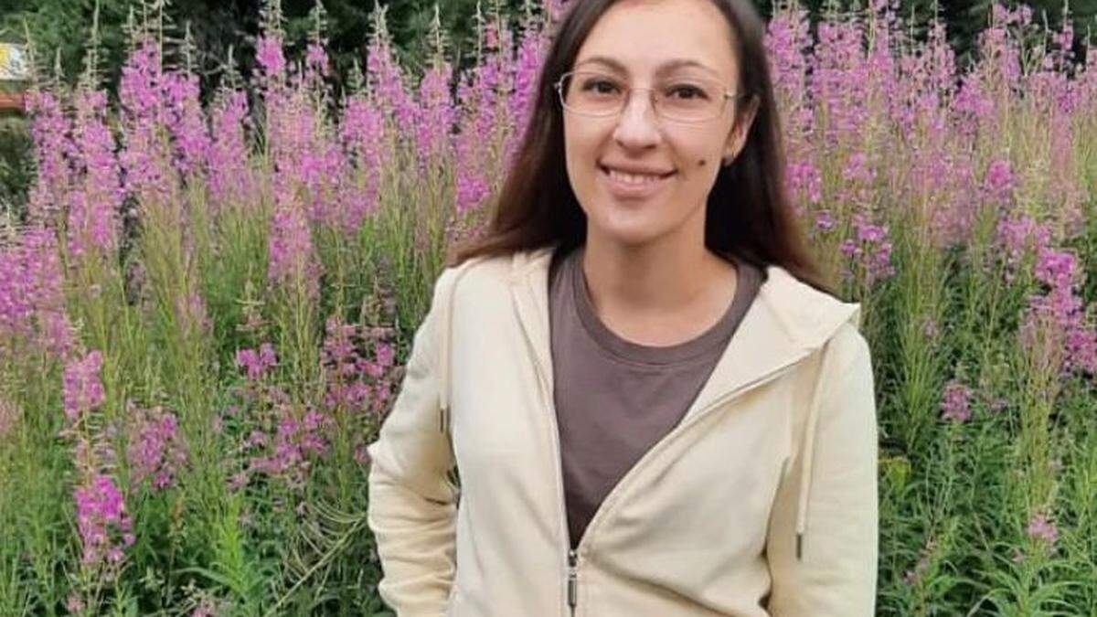 Die Ukrainerin Julia Tkach in der Steiermark