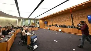 Das U-Ausschusslokal im Parlament